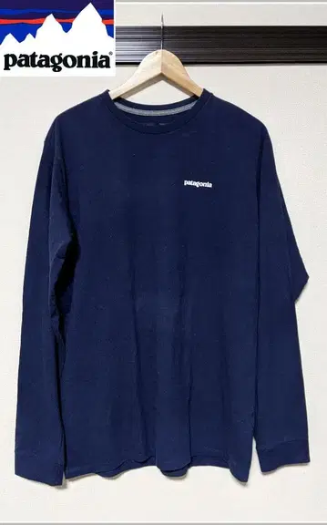 [ patagonia ] 긴팔 티셔츠/컷소/롱티/무지/빅 로고/새상품급