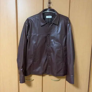 CIAOPANIC 브라운 가죽 자켓