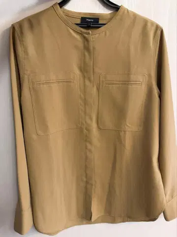 Theory 베이지 긴팔 셔츠 S