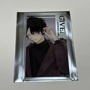 기븐 아니카페 케다마 복조리 아크릴 카드 무라타 우게츠