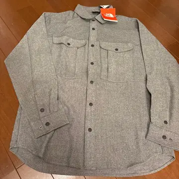 [ 미사용 새상품 ] THE NORTH FACE 그레이 셔츠