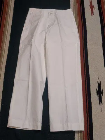 ATLAST&CO 워크 트라우저 화이트 30 새상품급