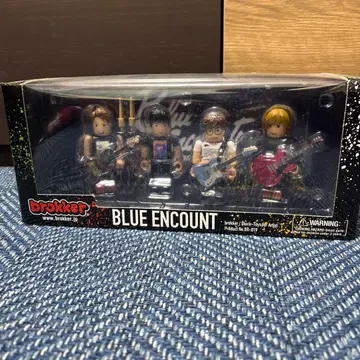 BLUE ENCOUNT 피규어 brokker 4체 세트