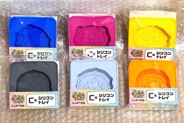 컬러풀 피치 실리콘 트레이 에니마이 복권