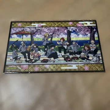 나의 히어로 아카데미아 꽃놀이 시리즈 병풍풍 색지