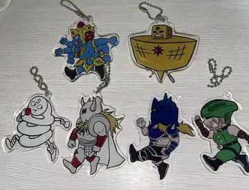 근육맨 지금 달려간다! 시리즈 아크릴 키링 7종