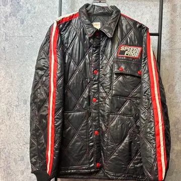 [ 레어! 컬렉터품 ] 70s TOPPMASTER 레이싱 자켓 나일론