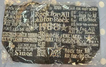 B'z 팬클럽 회원 한정판 토트백 데님 자수