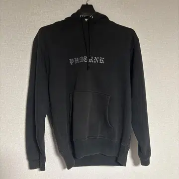 PHATRNK 블랙 후드 후드티