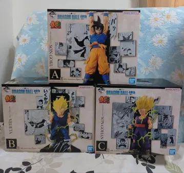 제일복권 드래곤볼 40th 그 두 번째 ABC상 피규어 세트