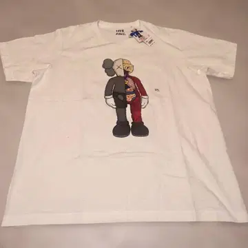 새상품 택 포함 UNIQLO 카우스 UT 그래픽 티셔츠 화이트 XXL