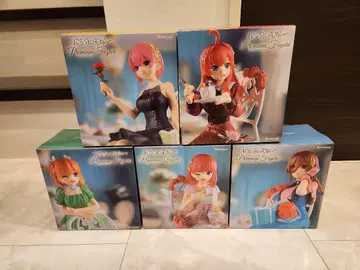 5등분의 신부 GiGO 한정판 프리미엄 피규어 5종류 컴플리트 세트