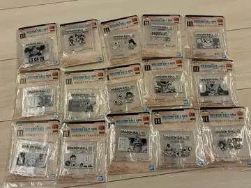 드래곤볼 40주년 제일복권 H상 로고 블록 15종