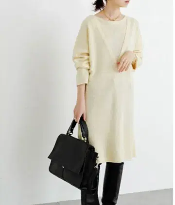 레이어드 스타일 니트 원피스 어반 리서치 택 포함 새상품