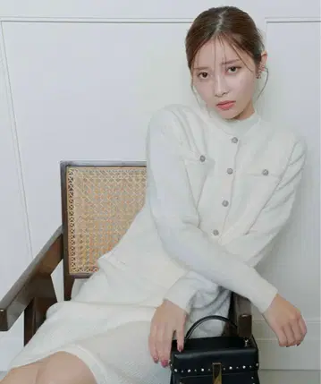 스파클 미니 니트 원피스 세트