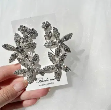 Bride me [ CP-10 ] 크리스탈 귀걸이