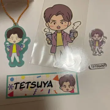 EXILE THE REASON 러버 키링 & 스티커 세트 & 아크릴