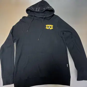 VOLCOM Anti Hero 블랙 후드티