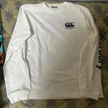 canterbury 화이트 긴팔 티셔츠