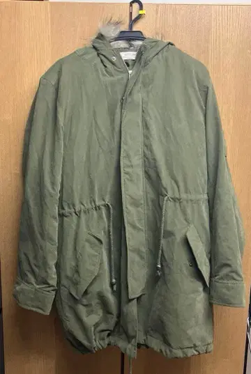 SONNY LABEL 올리브 3way 보아 라이너 모즈 코트