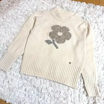 엠즈 그레이시 플라워 모티브 니트 스웨터 사이즈 38