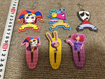 어메이징 디지털 서커스 키링 헤어 클립