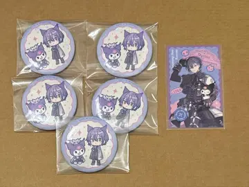 Dytica 코야나기 로우 산리오 콜라보 캔뱃지 카드