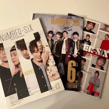 Da-iCE 팬클럽 뉴스레터 NAMBER-SIX 4, 6, 7