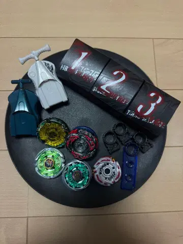 메탈 파이트 베이블레이드 오른쪽 왼쪽 런처 포함