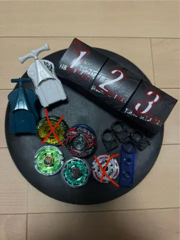 메탈 파이트 베이블레이드 오른쪽 왼쪽 런처 포함