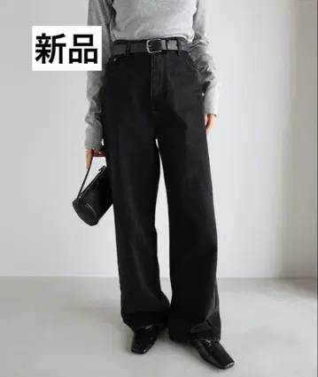 커브 데님 팬츠 S