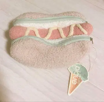 새상품 gelato pique 핫도그 모양 파우치 완판템 초레어!