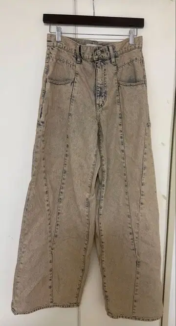 MOUSSY CURVED LINE CHEMICAL BAGGY