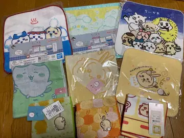 새상품 치이카와 타월 손수건 9개 세트