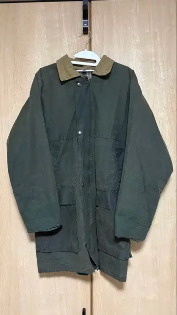 오일드 자켓 옷깃 코듀로이