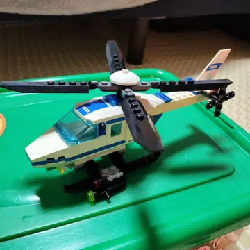 레고 경찰 헬리콥터