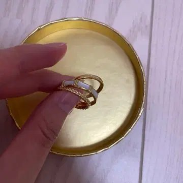 반돔 아오야마 레이어드 반지 3종 세트