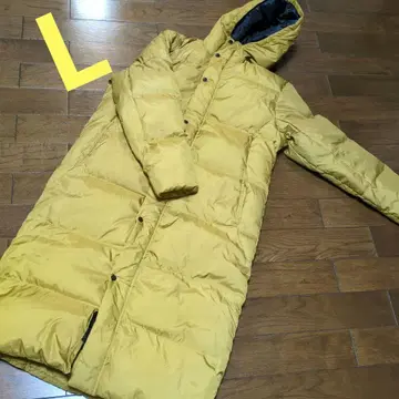 [레어 컬러] DESCENTE 슈퍼 롱 다운 코트 카멜 브라운 L