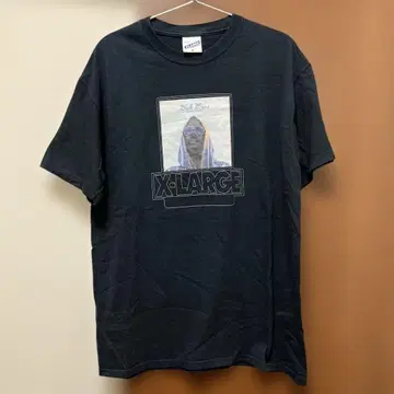 XLARGE 그래픽 프린트 T셔츠 M 블랙