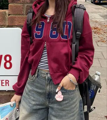 nugu bom 1980 집업 후드티