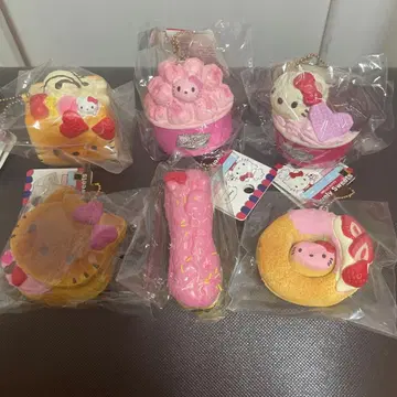 초레어 헬로키티 스위트형 스퀴즈 6개 세트