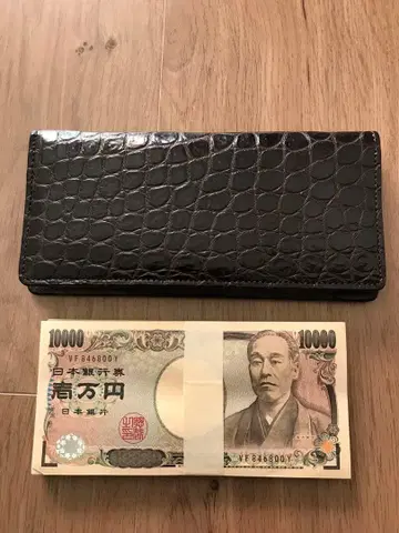 고급 WILD SWANS 접이식 지갑