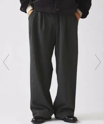 JOURNAL STANDARD 힐컷 루즈 스트라이프 슬랙스