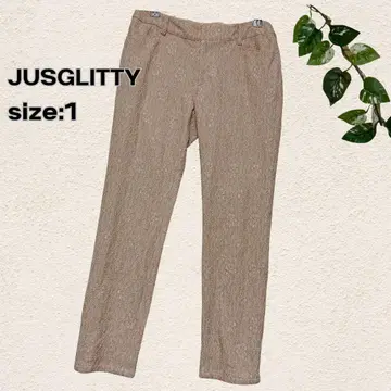 JUSGLITTY 재스그리티 스키니 팬츠 스트레치 전체 레이스 1