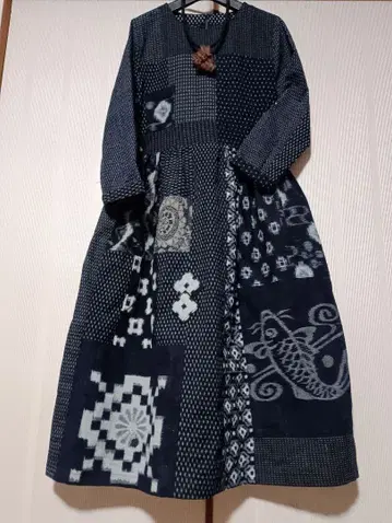 빈티지 원단 리메이크 원피스