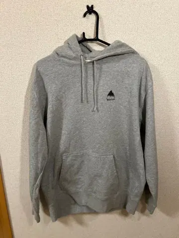 BURTON 그레이 후드티 L 사이즈
