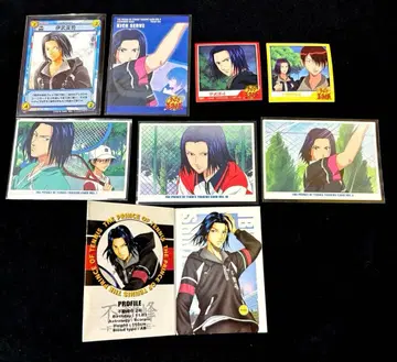 테니스의 왕자님 이부 신지 카드 씰 보이스 메시지 8세트