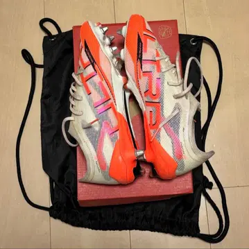 PUMA VIRTUS 축구화 화이트/오렌지