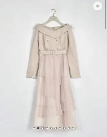 An MILLE 튤 도킹 트위드 원피스