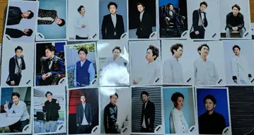 아라시 오노 사토시 공식 사진 23장 세트 새상품급 5 x 20